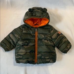 Baby Gap 6 - 12 months Hooded Puffer Jacket